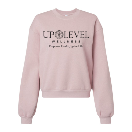 UpLevel Wellness Women’s Fleece Crewneck Sweatshirt