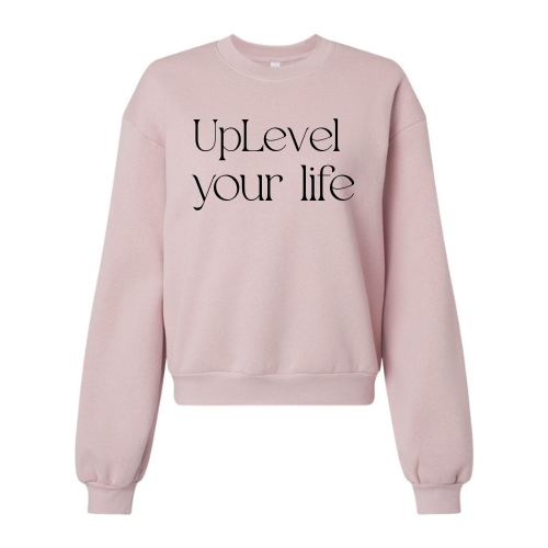 UpLevel Wellness Women’s Fleece Crewneck Sweatshirt