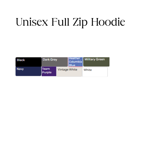 UpLevel Wellness Unisex Full Zip Hoodie Sweatshirt