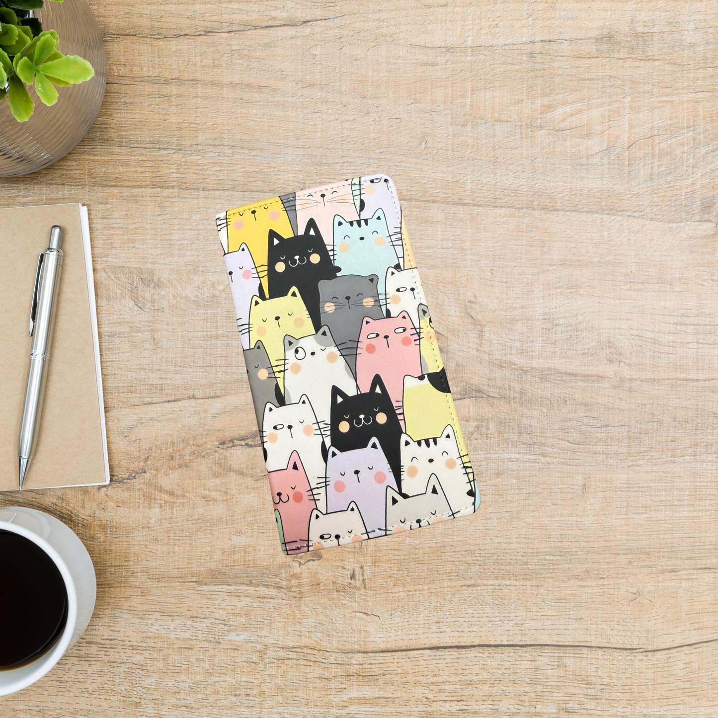 Journal - Multicolored cats (A6)