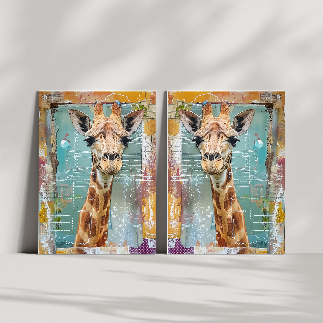 Journal - Abstract giraffe (A5)