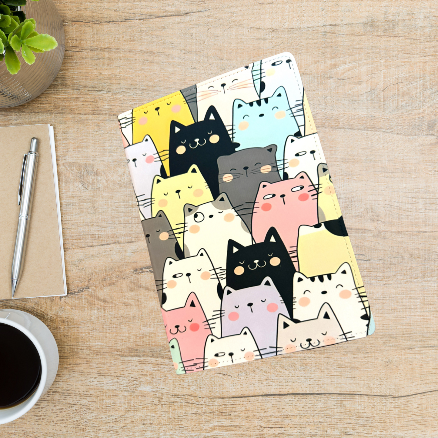 Journal - Multicolored cats (A5)