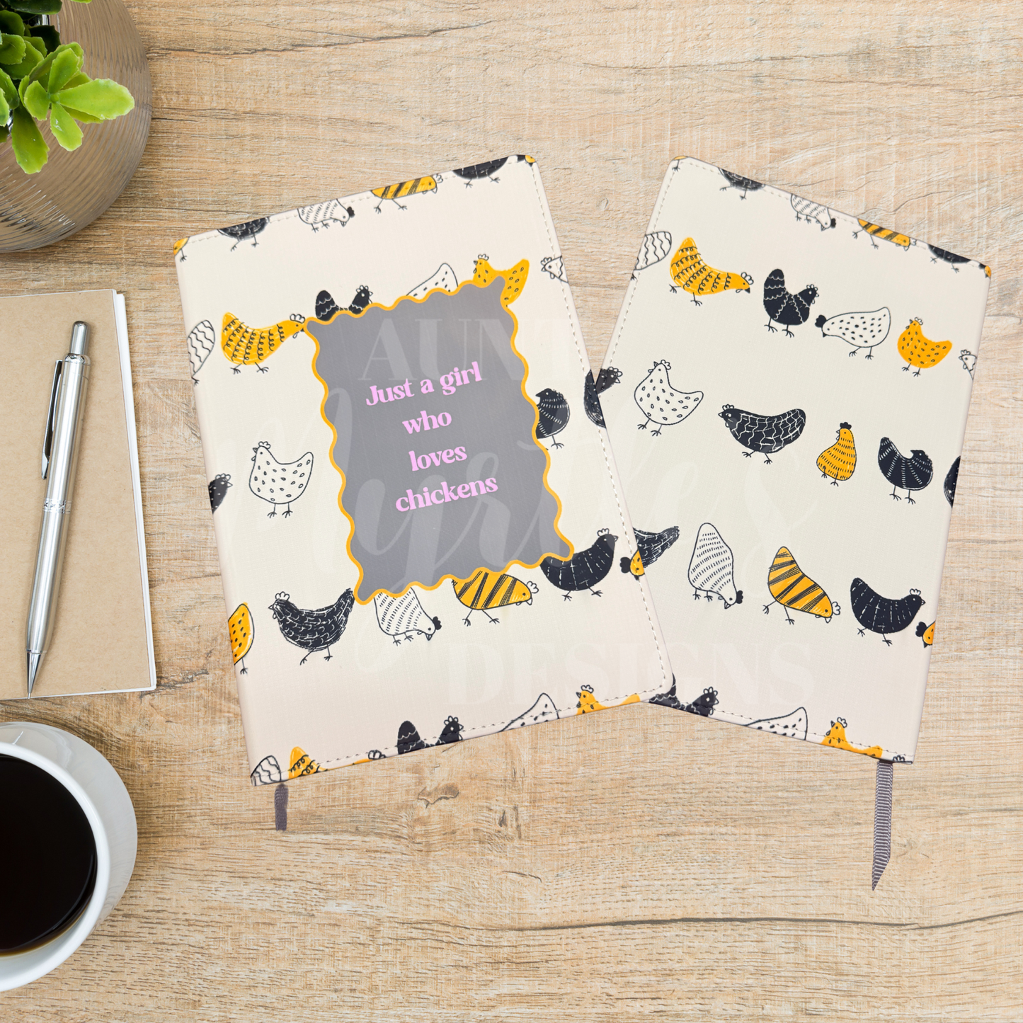 Journal - Just a girl who loves chickens (A5 - Soft Cover)