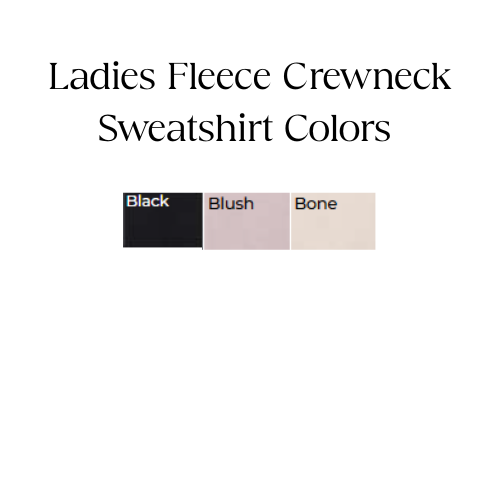 UpLevel Wellness Women’s Fleece Crewneck Sweatshirt