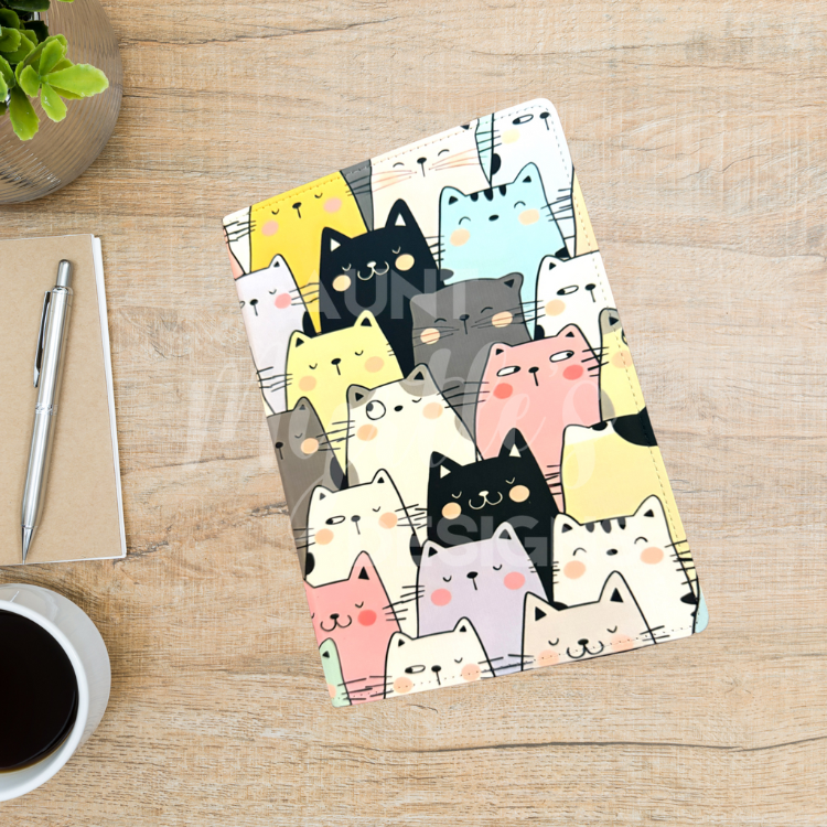 Journal - Multicolored cats (A5)
