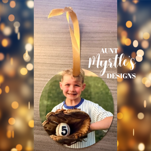 Custom Photo Ornament