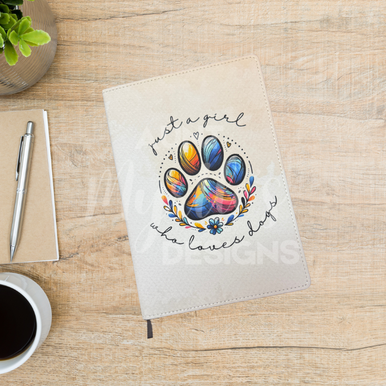 Journal - Just a girl who loves dogs (A5)