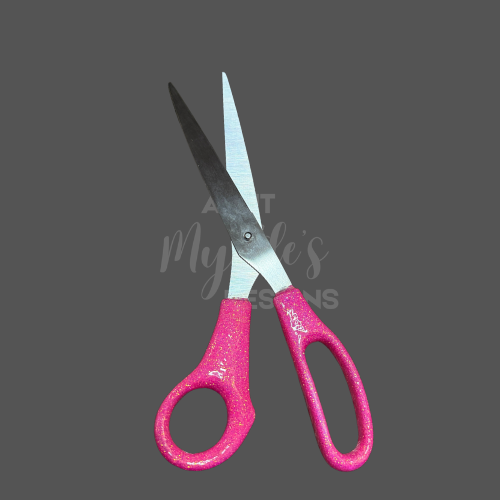 Glittered Scissors - Pink