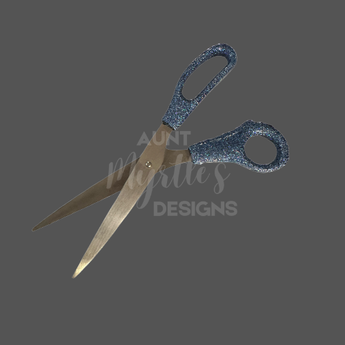 Glittered Scissors - Blue
