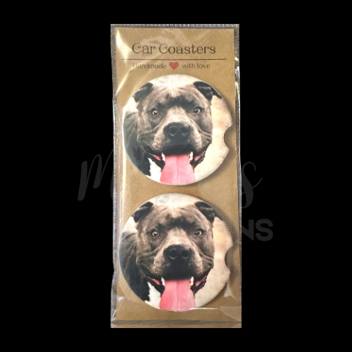 Car Coaster - Pit bull