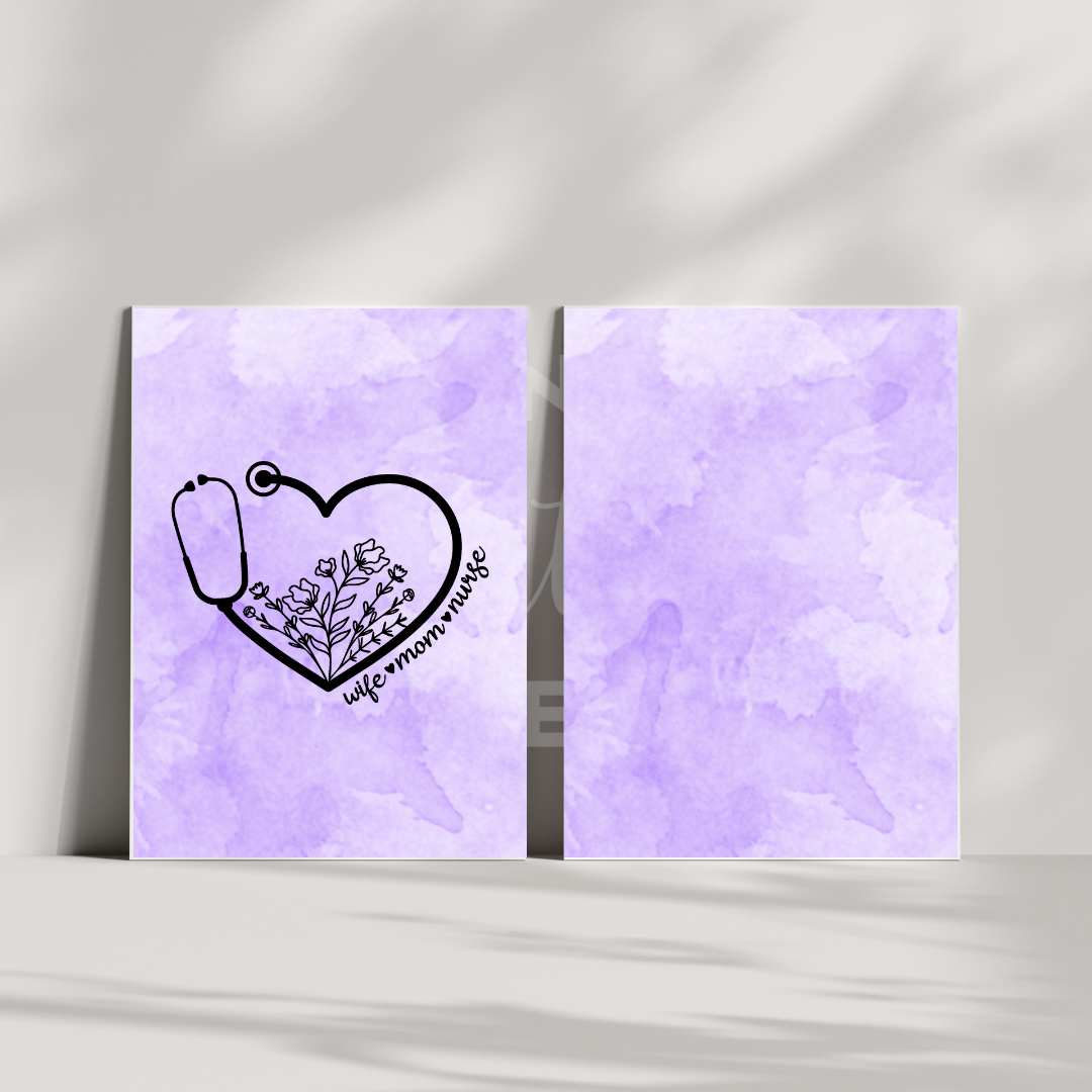 Journal - Wife-Mom-Nurse (A5)