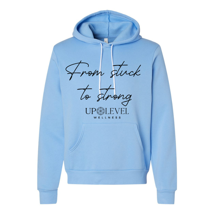 UpLevel Wellness Unisex Sponge Fleece Hoodie Sweatshirt