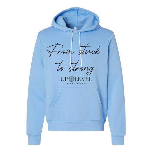 UpLevel Wellness Unisex Sponge Fleece Hoodie Sweatshirt
