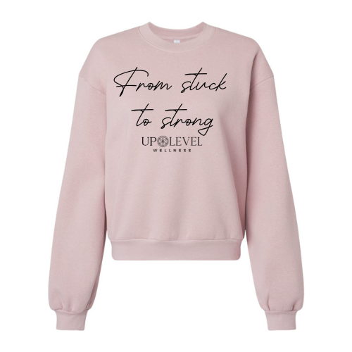UpLevel Wellness Women’s Fleece Crewneck Sweatshirt