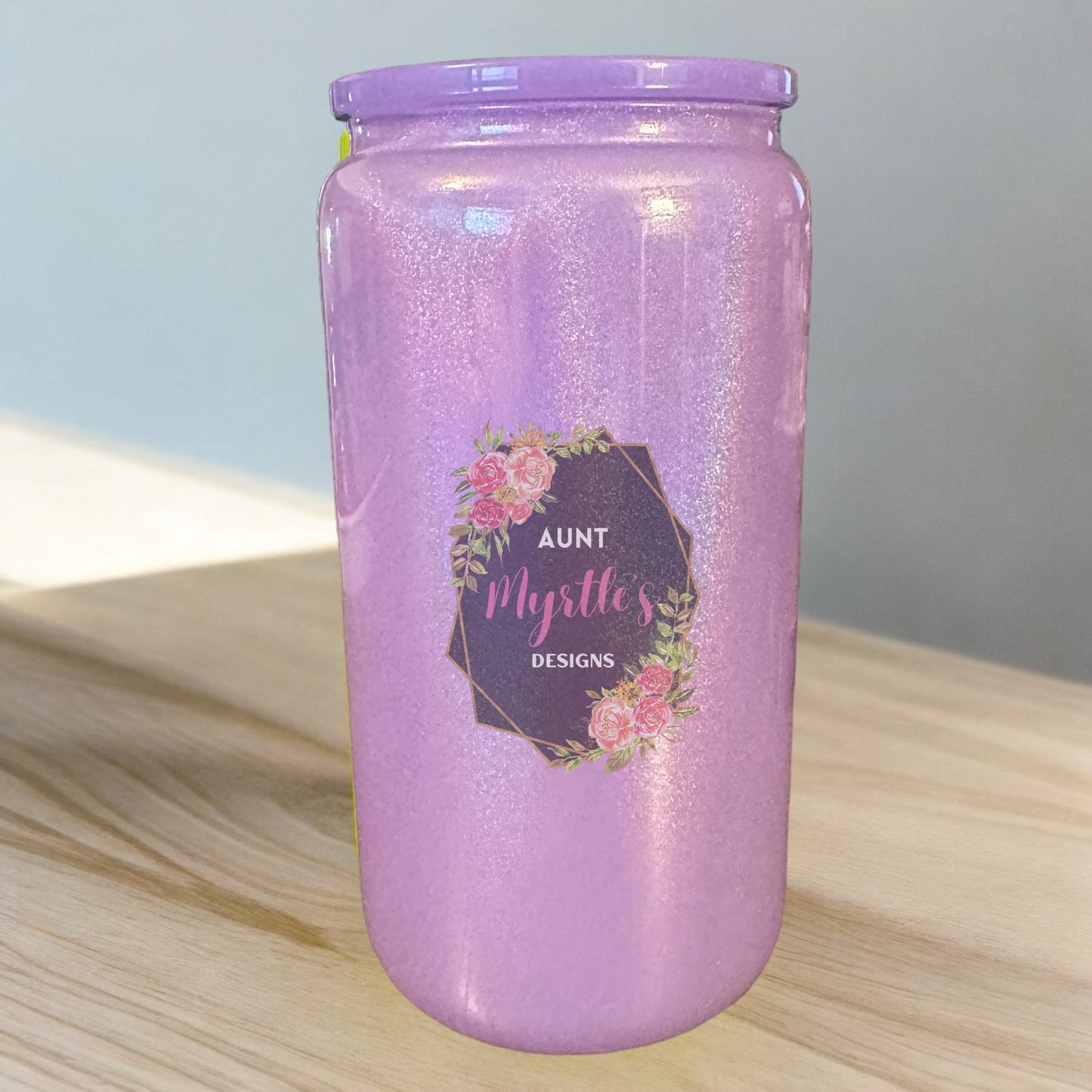 Shimmer Glass Can - 16oz