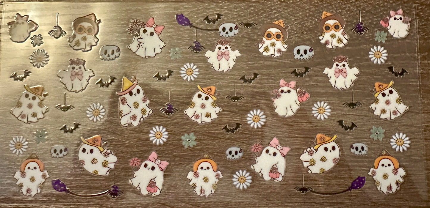 Small ghosts, happy flowers, and other spookies