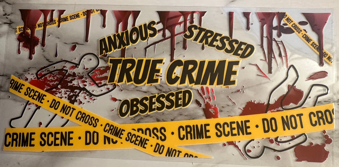 Anxious, stressed, true crime obsessed