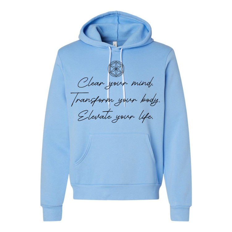 UpLevel Wellness Unisex Sponge Fleece Hoodie Sweatshirt