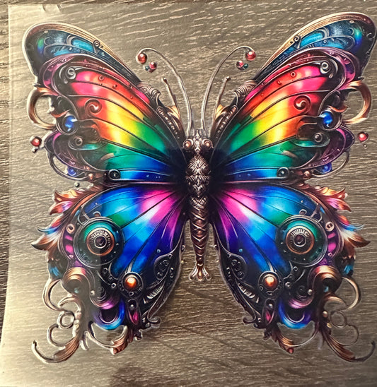 Steampunk butterfly (decal)