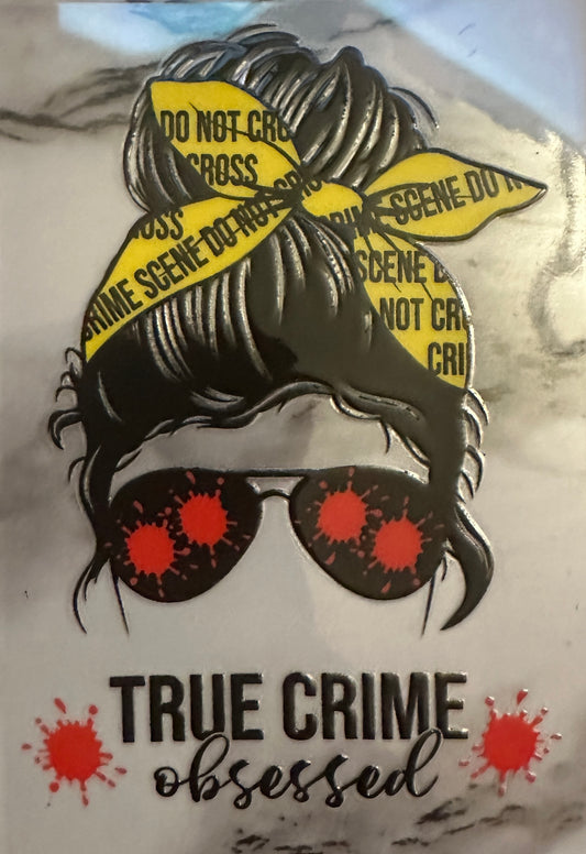 True Crime Junkie (decal)