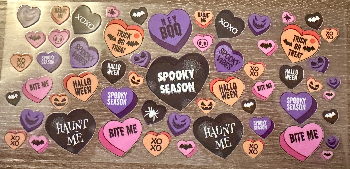 Spooky season hearts