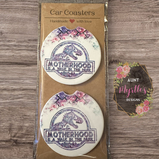 Car Coaster - Motherhood Jurassic