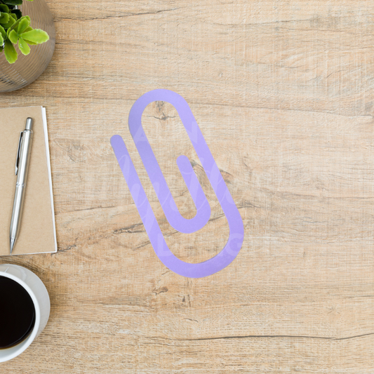 Acrylic bookmark - Purple matte