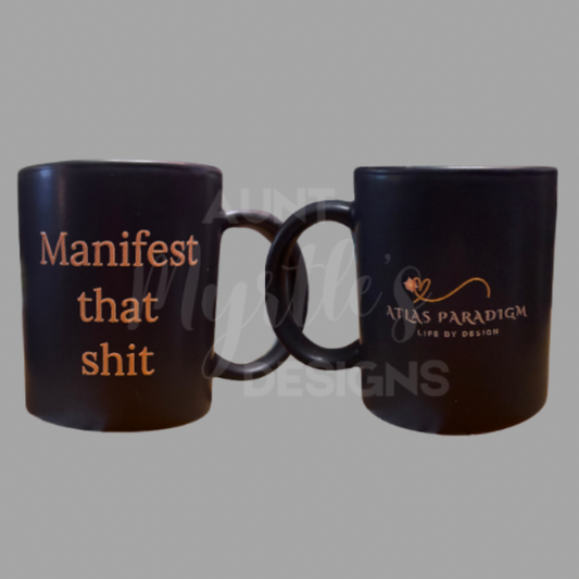 Atlas Paradigm Manifest that Shit coffee mug