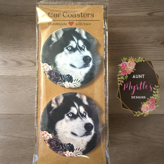 Car Coaster - Husky