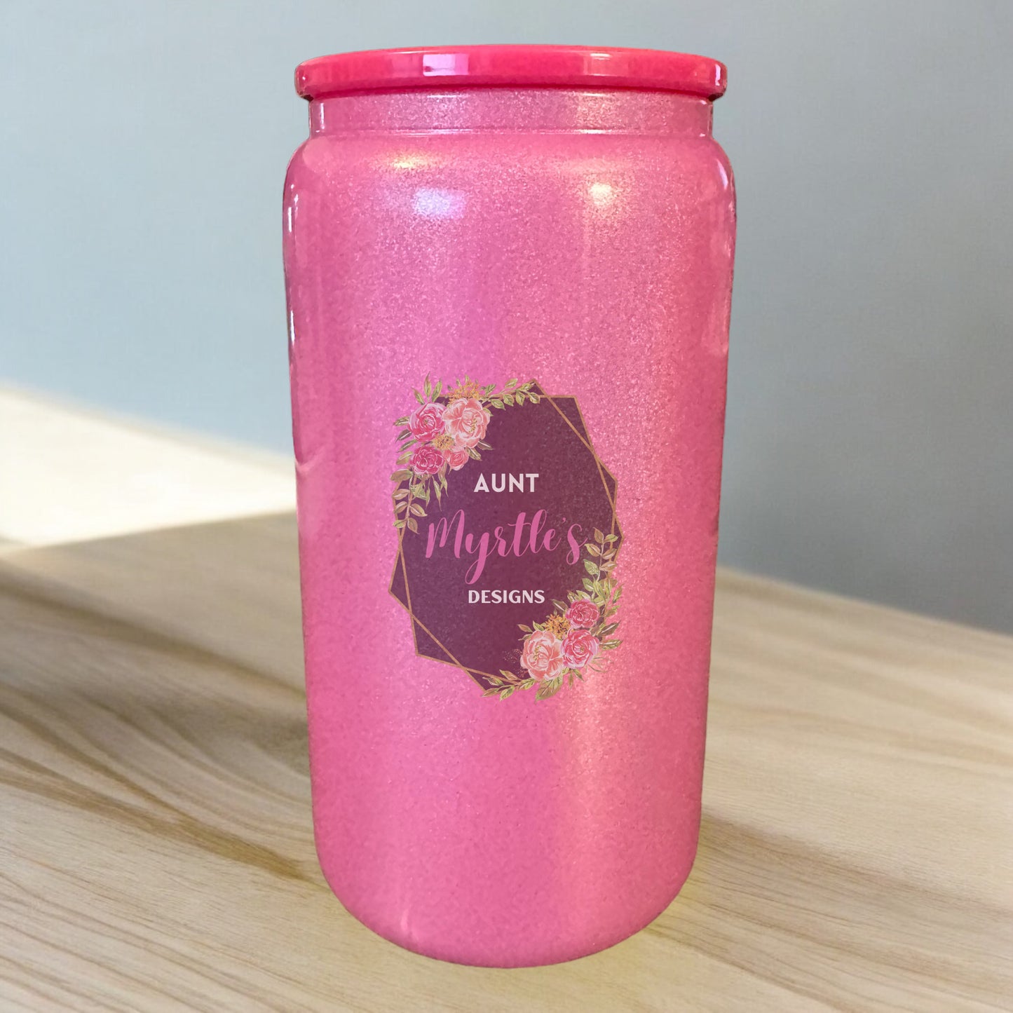 Shimmer Glass Can - 16oz