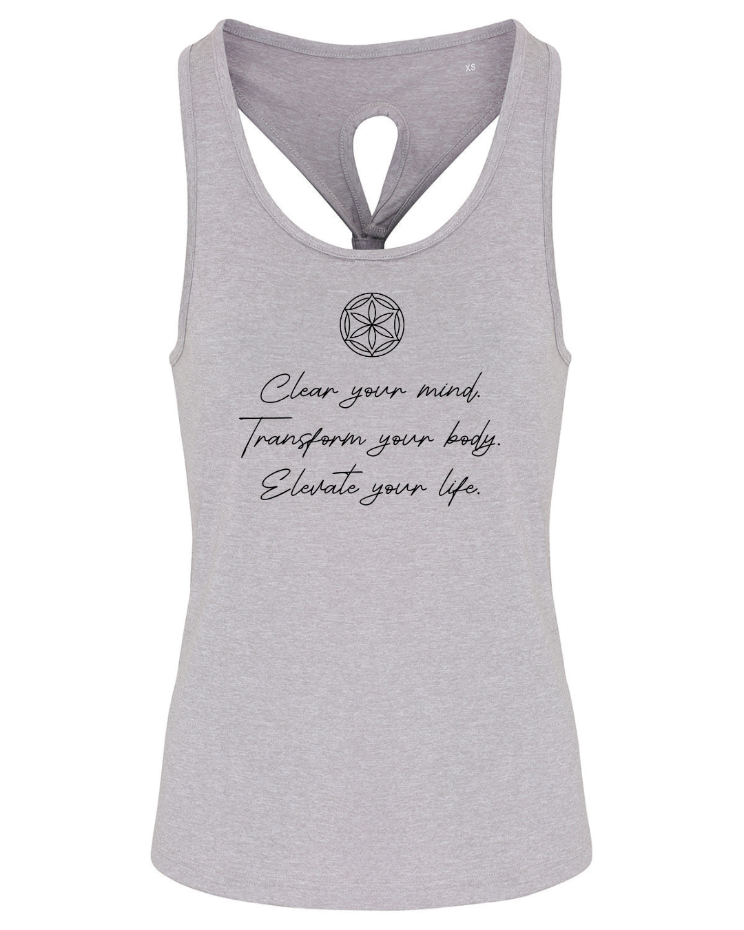 UpLevel Wellness Ladies TriDri Knot Back Venus Tank