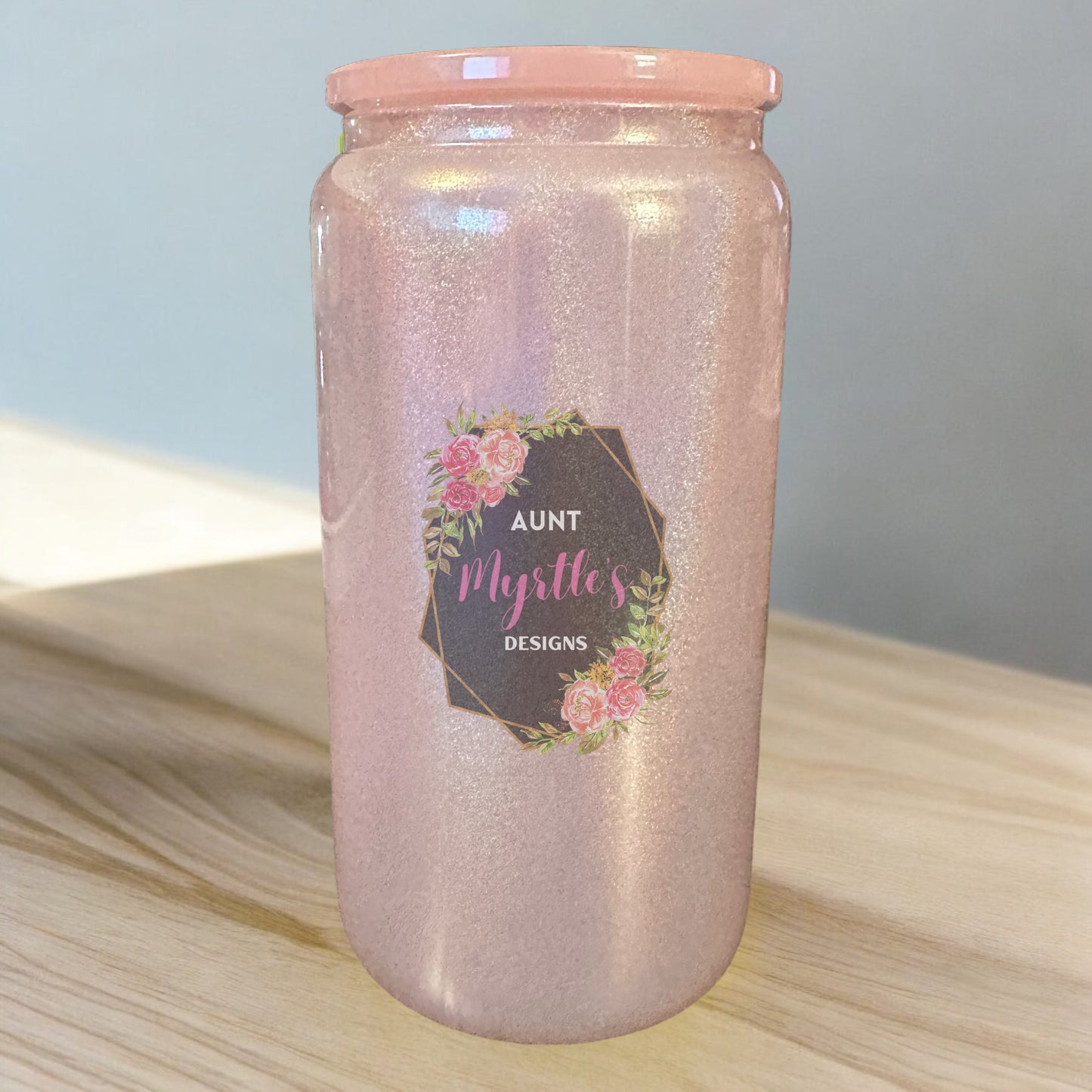 Shimmer Glass Can - 16oz