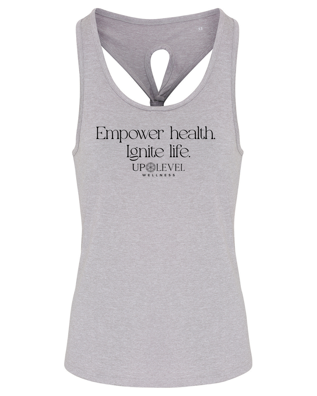 UpLevel Wellness Ladies TriDri Knot Back Venus Tank