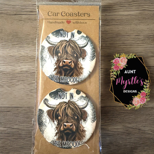 Car Coaster - Not in the moood