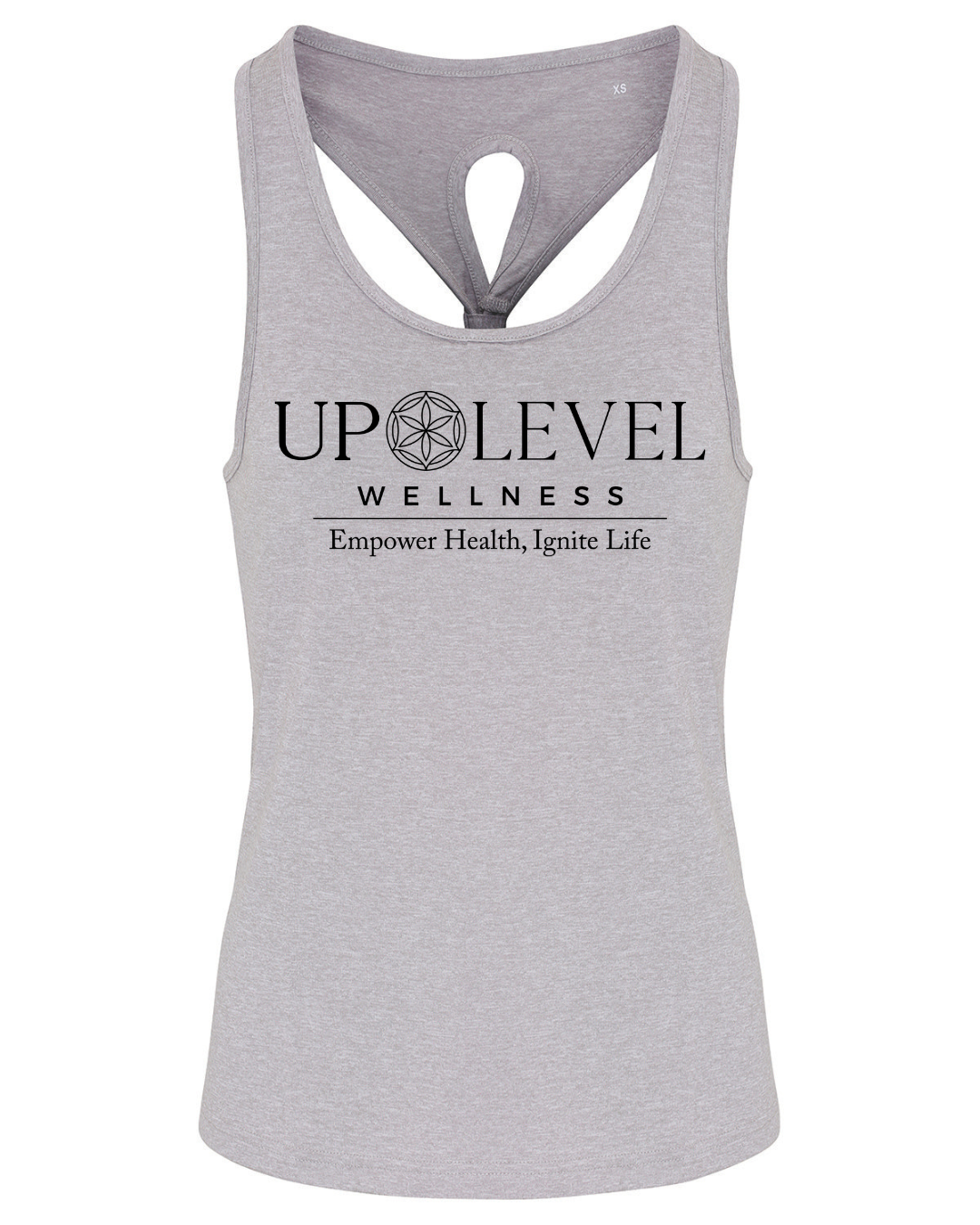 UpLevel Wellness Ladies TriDri Knot Back Venus Tank