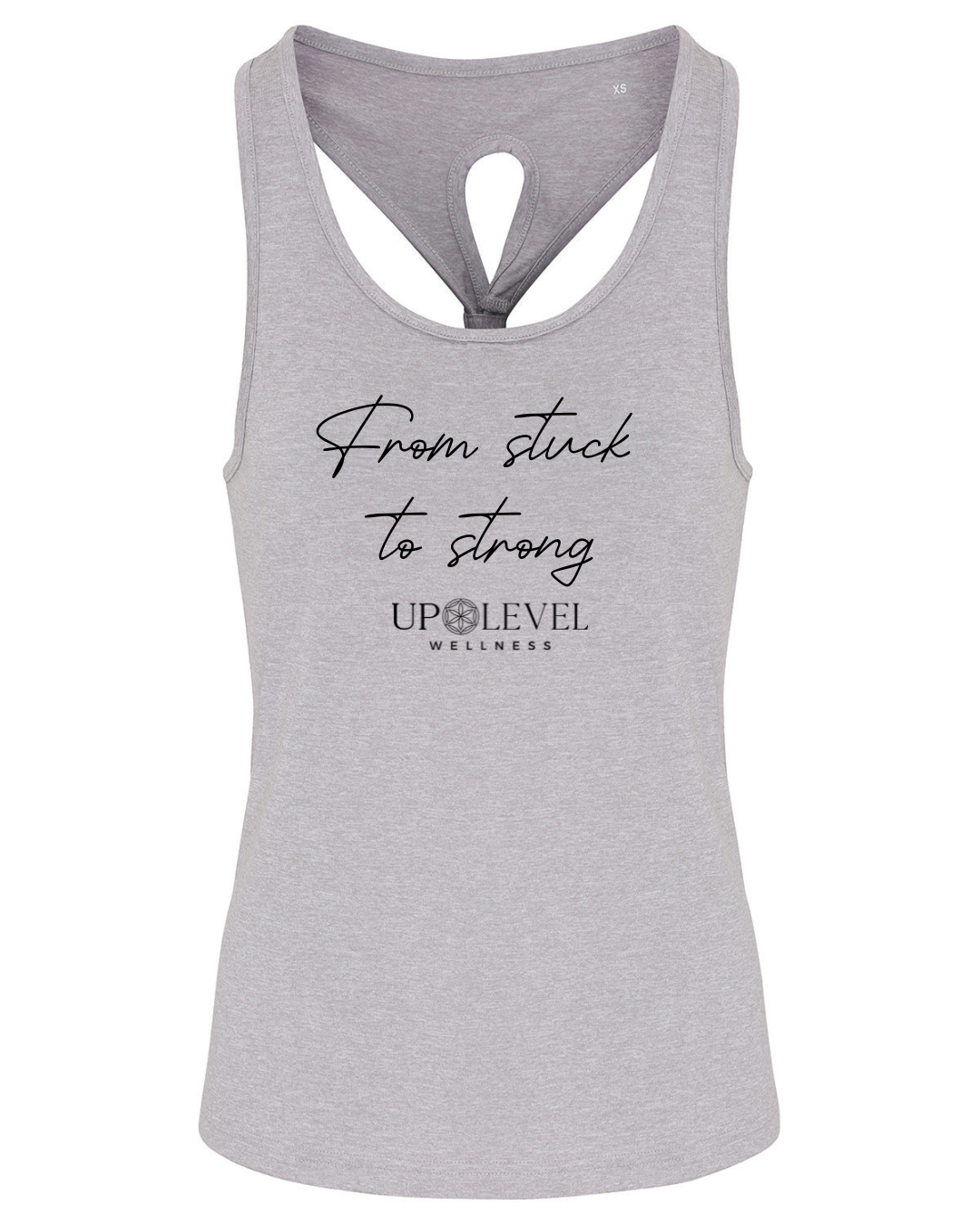 UpLevel Wellness Ladies TriDri Knot Back Venus Tank