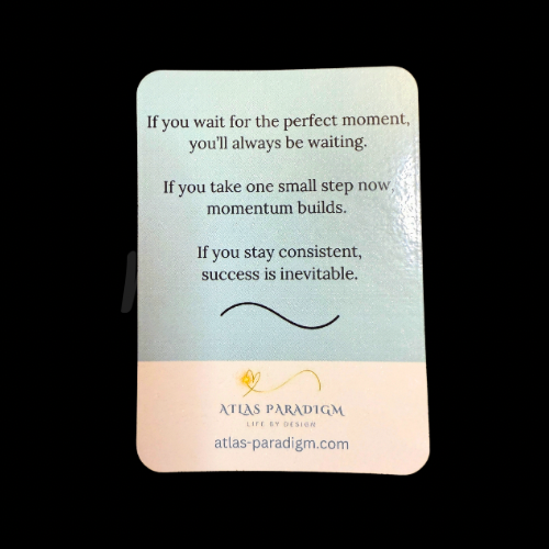 Atlas Paradigm Life by Design quote magnets