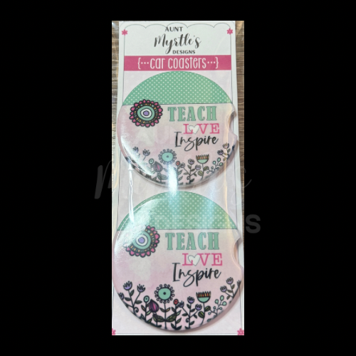 Car Coaster - Teach Love Inspire