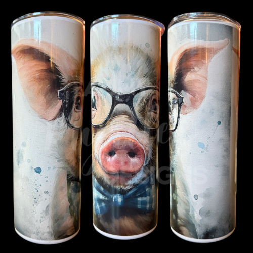 RTS 00841 - Smart piggy - 20oz skinny tumbler