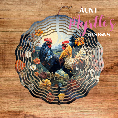 Wind Spinner 00876 - Chickens