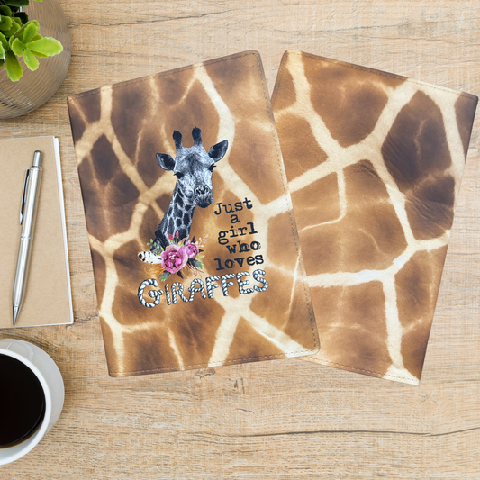 Journal - Just a girl who loves giraffes (A5)
