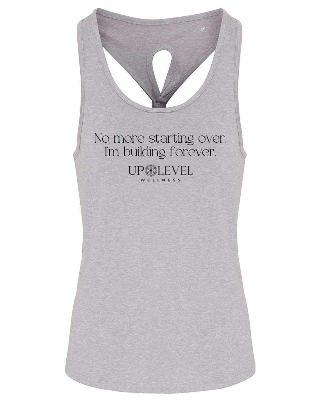 UpLevel Wellness Ladies TriDri Knot Back Venus Tank