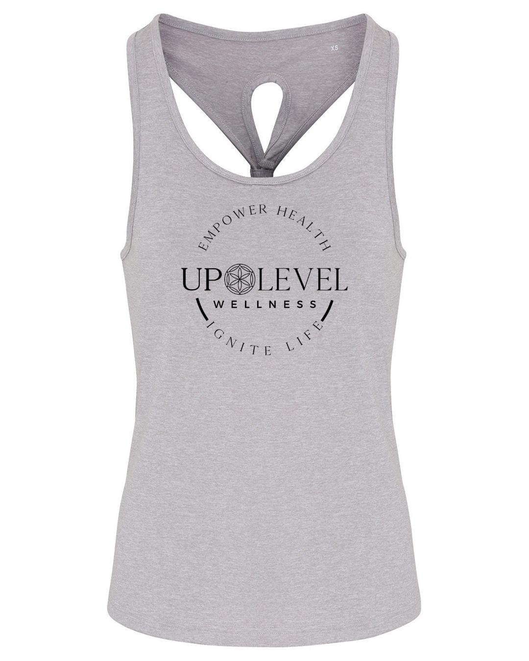 UpLevel Wellness Ladies TriDri Knot Back Venus Tank
