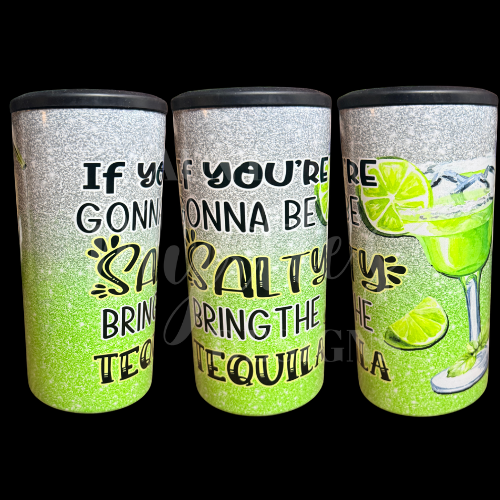 RTS 00881 - If you're going to be salty - 4 in 1 can cooler