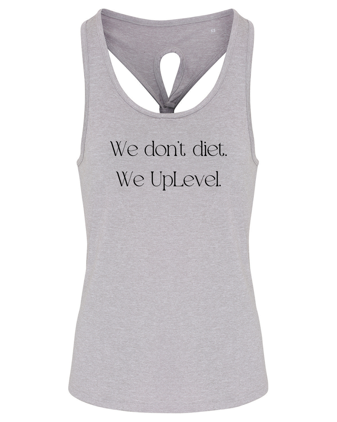 UpLevel Wellness Ladies TriDri Knot Back Venus Tank