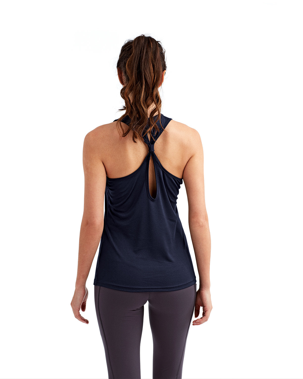 UpLevel Wellness Ladies TriDri Knot Back Venus Tank